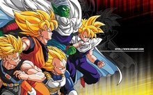 video games vegeta son goku trunks son gohan piccolo dragon ball z super saiyan 1024x768 wallpape Wallpaper